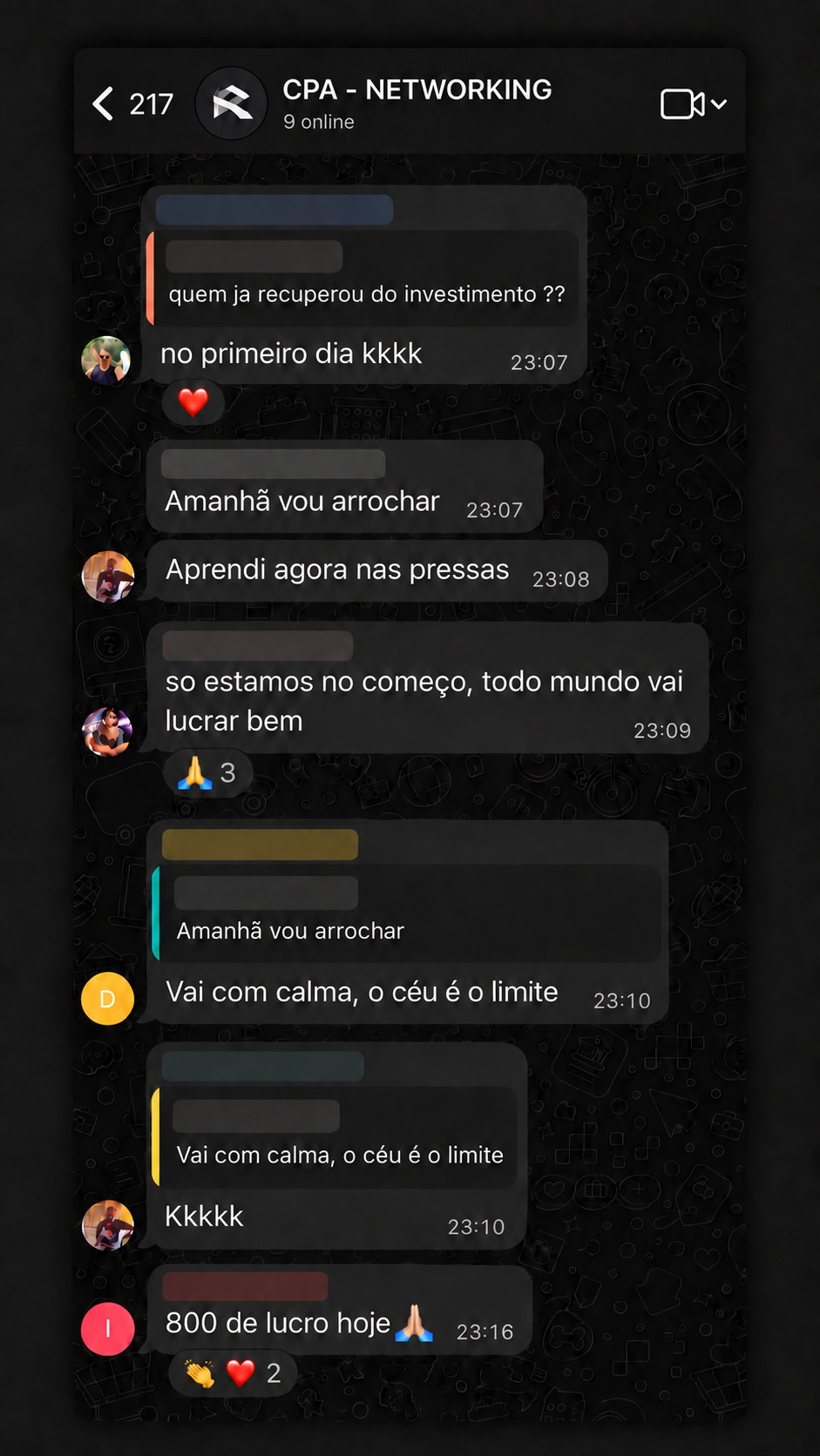 Feedback de aluno 1