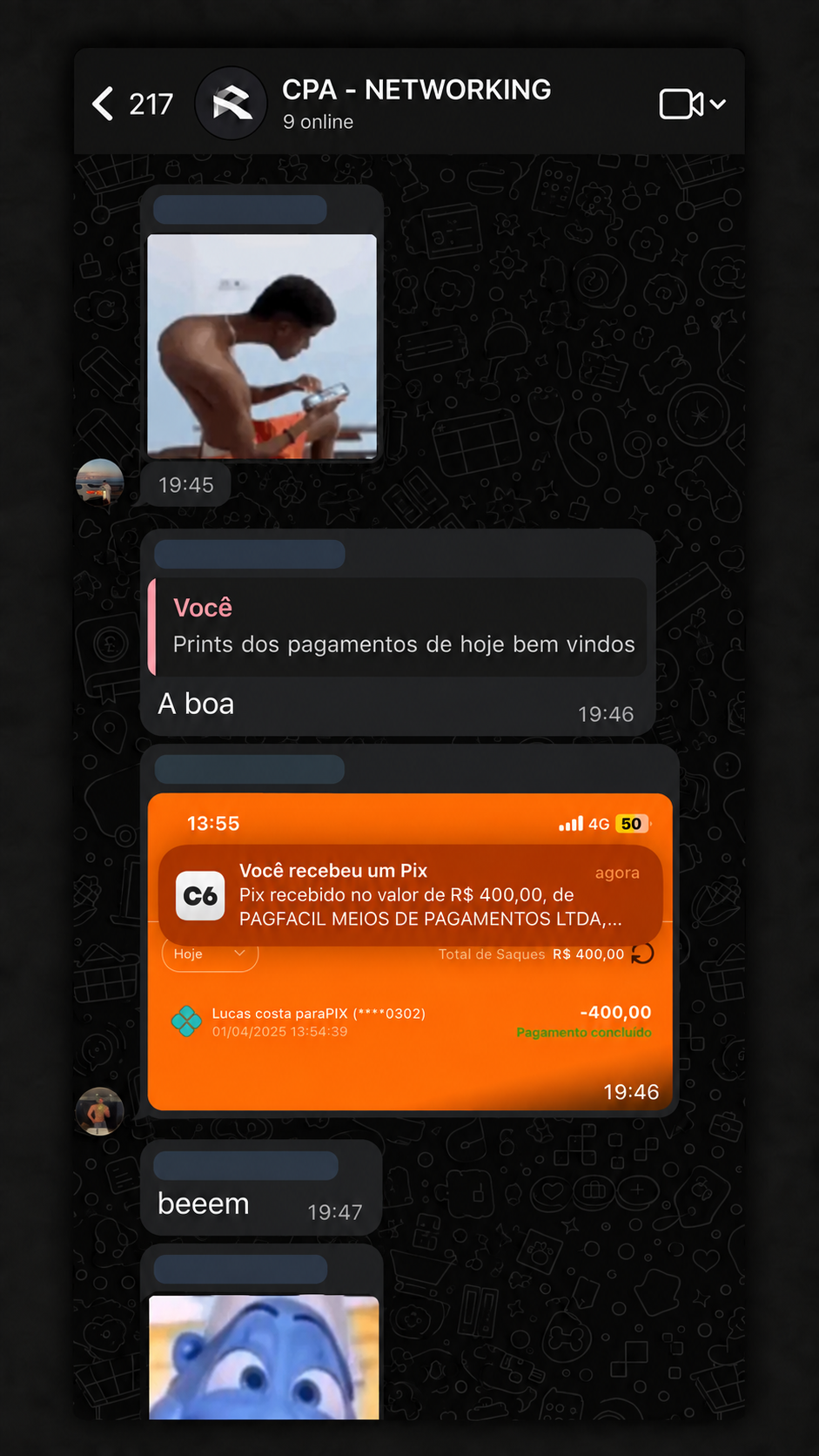 Feedback de aluno 2
